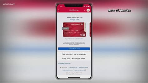 bank of america digital debit card